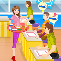 Free online html5 games - Fast Food Server game 