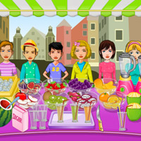 Free online html5 games - Fresh Juice Shop game 