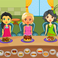 Free online html5 games - Girls Food Court game 