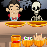 Free online html5 games - Halloween Kids Shop game 