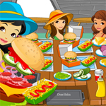 Free online html5 games - Hot Burger Hot game 
