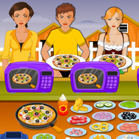 Free online html5 games - Hot Thanksgiving Pizza game 