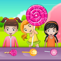 Free online html5 games - Kids Lollipop Stall game 