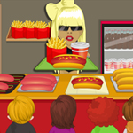 Free online html5 games - Lady Gaga Hot Dog game 