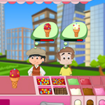 Free online html5 games - Papa Ice Cream game 