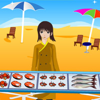 Free online html5 games - Roasted Seafood Shop game 