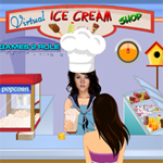 Free online html5 games - Virtual Ice Cream Shop game 