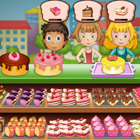 Free online html5 games - Yummy Cake Shop game 