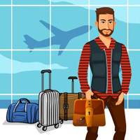 Free online html5 games - Airport Threat Escape game 