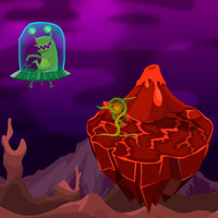 Free online html5 games - Alien Planet Escape game 