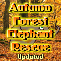 Free online html5 games - Autumn Forest Elephant Rescue Updated game - Games2rule