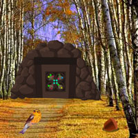 Free online html5 games - Birch Forest Escape game 