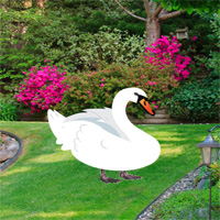 Free online html5 games - Botanic Garden Swan Escape game 