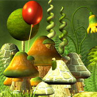 Free online html5 games - Bunny Mushroom World Escape game - Games2rule