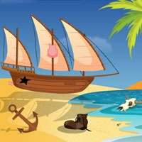 Free online html5 games - Caribbean Island Escape game 