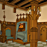 Free online html5 games - Castle Bedroom Escape game 