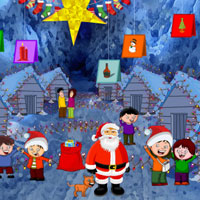 Free online html5 games - Christmas Snow Escape game - Games2rule