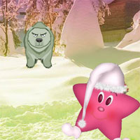 Free online html5 games - Christmas Star Forest Escape game 