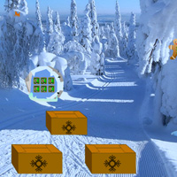 Free online html5 games - Christmas Taiga Escape game - Games2rule