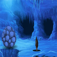 Free online html5 games - Dangerous Icicles Cave Escape game 