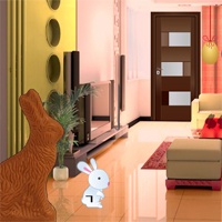 Free online html5 games - Easter Bunny House Escape game - Games2rule