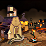 Free online html5 games - Escape From Halloween Village game - Games2rule