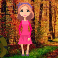 Free online html5 games - Escape The Girl From Autumn Forest game - Games2rule