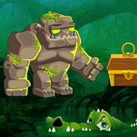 Free online html5 games - Escape the Stone Golem game - Games2rule