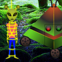 Free online html5 games - Fantasy Forest Alien Rescue game - Games2rule