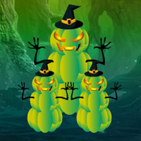 Free online html5 games - Fantasy Halloween Escape game 