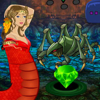 Free online html5 games - Fantasy Snake Pearl Rescue game - Games2rule