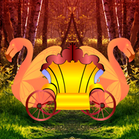 Free online html5 games - Fantasy Swan Cart Escape game - Games2rule