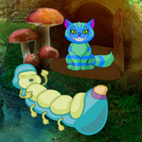 Free online html5 games - Fantasy Wonderland Escape game 