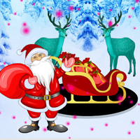 Free online html5 games - Find The Christmas Chariot game 