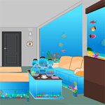 Free online html5 games - Fish Tank Room Escape game 