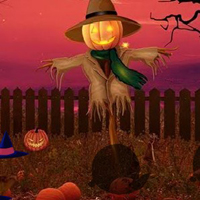 Free online html5 games - Giant Pumpkin Forest Escape game 