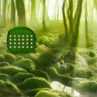 Free online html5 games - Green forest lizard escape game 