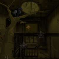 Free online html5 games - Halloween Creepy Castle Escape game 