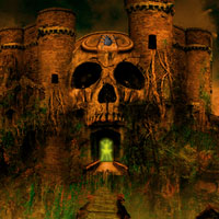 Free online html5 games - Halloween Runic Skull Point Escape game - Games2rule