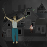 Free online html5 games - Horror Town Escape game 