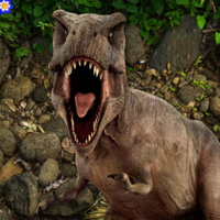 Free online html5 games - Jurassic Land Escape game 