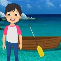 Free online html5 games - Little Boy Island Escape game - Games2rule