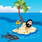 Free online html5 games - Live Escape-Shark Attack game 