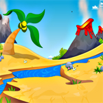 Free online html5 games - Live Escape-Volcano Island game 