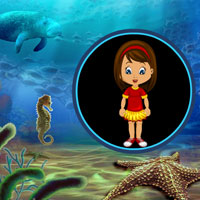 Free online html5 games - Lost Underwater Thuvaraka Escape game 