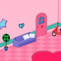 Free online html5 games - Lovely Girls Room Escape game 