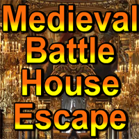 Free online html5 games - Medieval battle house escape game 