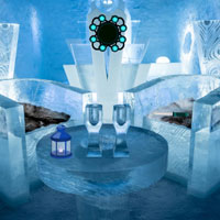 Free online html5 games - Modern Ice Hotel Escape game - Games2rule