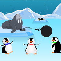 Free online html5 games - Penguins Escape game 