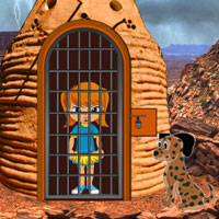 Free online html5 games - Perfect Desert Escape game - Games2rule